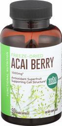 Whole Foods Market, Freeze Dried Acai Berry 1000mg, 90 ct