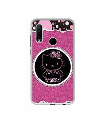 Amazon Brand - Solimo Designer Kitty with Glitter UV Printed Soft Back Case Mobile Cover for Lenovo K10 Note