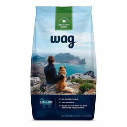 Amazon Brand - Wag Dry Dog Food Lamb & Lentil Recipe (30 lb. Bag)