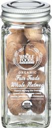 WHOLE FOODS MARKET Organic WTG Whole Nutmeg, 1.55 OZ