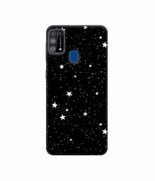 Amazon Brand - Solimo Designer Stars 3D Printed Hard Back Case Mobile Cover for Samsung Galaxy M31