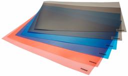 Amazon Brand - Solimo PVC Fridge Multipurpose Mat, Set of 6, Black, Blue and Red