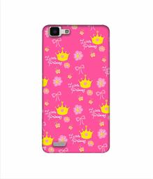 Amazon Brand - Solimo Designer Little Princess Pattern 3D Printed Hard Back Case Mobile Cover for Vivo Y27L