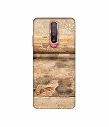 Amazon Brand - Solimo Designer Rushed Marble 3D Printed Hard Back Case Mobile Cover for Poco X2 / Mi Redmi K30