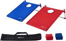 AmazonBasics Portable PVC Framed Cornhole Set