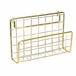 AmazonBasics Letter Sorter for Wall Grid Panel, Gold