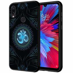 Amazon Brand - Solimo Designer Lord Shiva Om Printed Hard Back Case Mobile Cover for Redmi Note 7 Pro & Redmi Note 7