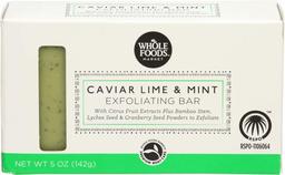 Whole Foods Market, Exfoliating Bar, Caviar Lime & Mint, 5 oz