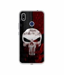 Amazon Brand - Solimo Designer Punisher Skull UV Printed Soft Back Case Mobile Cover for Gionee F9