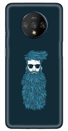 Amazon Brand - Solimo Designer Beard Man 3D Printed Hard Back Case Mobile Cover for OnePlus 7T