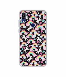 Amazon Brand - Solimo Designer Unicorn Texture UV Printed Soft Back Case Mobile Cover for Gionee F10