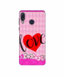 Amazon Brand - Solimo Designer Love Print On Cloth Pattern 3D Printed Hard Back Case Mobile Cover for Asus Zenfone Max M1 ZB555KL