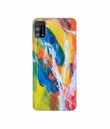 Amazon Brand - Solimo Designer Multicolor Paint On Wall 3D Printed Hard Back Case Mobile Cover for Samsung Galaxy M31