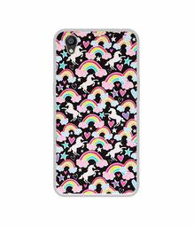 Amazon Brand - Solimo Designer Unicorn Texture UV Printed Soft Back Case Mobile Cover for Oppo A37