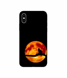 Amazon Brand - Solimo Designer Dark Black Cat 3D Printed Hard Back Case Mobile Cover for Apple iPhone Xs Max