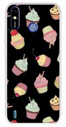 Amazon Brand - Solimo Designer Multicolor Cupcake Pattern Printed Soft Back Case Mobile Cover for Tecno Spark Go Plus