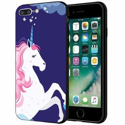 Amazon Brand - Solimo Designer Magical Unicorn Printed Hard Back Case Mobile Cover for Apple iPhone 8 Plus / 7 Plus (D1927)