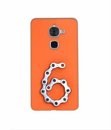 Amazon Brand - Solimo Designer Number Six 3D Printed Hard Back Case Mobile Cover for LeTV Le 2