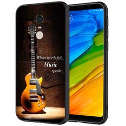 Amazon Brand - Solimo Designer Guitar Printed Hard Back Case Mobile Cover for Xiaomi Redmi Note 5 (D1156)