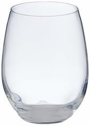 AmazonCommercial Stemless Wine Glasses, 21 oz, Set of 12