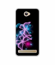 Amazon Brand - Solimo Designer Butterflies Neon Light UV Printed Soft Back Case Mobile Cover for 10.or D2