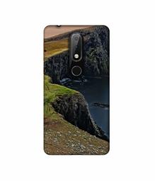 Amazon Brand - Solimo Designer Mountain Valley 3D Printed Hard Back Case Mobile Cover for Nokia 6.1 Plus