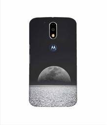 Amazon Brand - Solimo Designer Half Moon View 3D Printed Hard Back Case Mobile Cover for Motorola Moto G4 Plus (with Logo Cut)