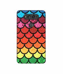 Amazon Brand - Solimo Designer Multicolor Pattern 3D Printed Hard Back Case Mobile Cover for LG V20