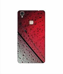 Amazon Brand - Solimo Designer Water Drop On Glass 3D Printed Hard Back Case Mobile Cover for Vivo V3 Max