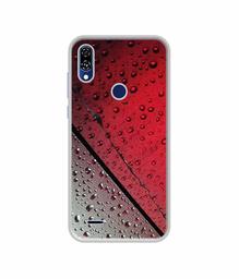 Amazon Brand - Solimo Designer Water Drop On Glass UV Printed Soft Back Case Mobile Cover for Gionee F10