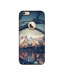 Amazon Brand - Solimo Designer Tree Reflextion 3D Printed Hard Back Case Mobile Cover for Apple iPhone 6 / 6S (Logo Cut)