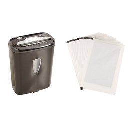 AmazonBasics High-Security Paper and Credit Card Shredder