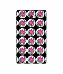 Amazon Brand - Solimo Designer Ladies Accessories Pattern 3D Printed Hard Back Case Mobile Cover for Sony Xperia M2