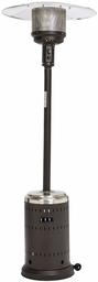 AmazonBasics Commercial Patio Heater, Stainless Steel and Sable Brown