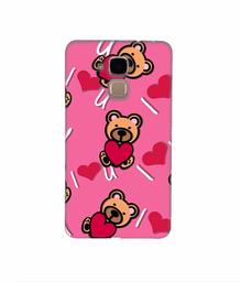 Amazon Brand - Solimo Designer Heart Holding Bear 3D Printed Hard Back Case Mobile Cover for Huawei Honor 5c