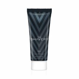 Amazon Brand - The Shavery Lather Shaving Cream (With Lime Oil, Shea Butter & Menthol Extract) - 100g