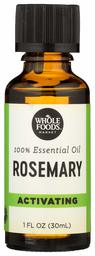 Whole Foods Market, Essential Oil, Rosemary, 1 fl oz