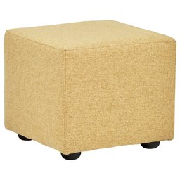 Amazon Brand – Rivet Modern Upholstered Cube Ottoman Pouf, 20