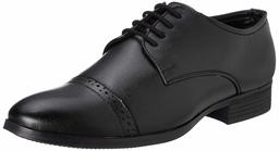 Amazon Brand - Symbol Men's Black Synthetic Formal Shoes - 9 UK (AZ-KY-358)