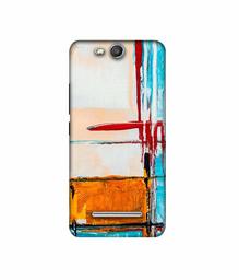 Amazon Brand - Solimo Designer Glass Paint 3D Printed Hard Back Case Mobile Cover for Micromax Canvas Juice 3 Q392