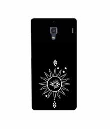 Amazon Brand - Solimo Designer Sun 3D Printed Hard Back Case Mobile Cover for Xiaomi Redmi 1S