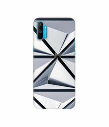 Amazon Brand - Solimo Designer Hexagon Texture 3D Printed Hard Back Case Mobile Cover for Realme C3