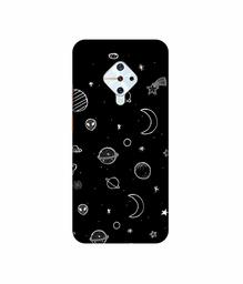 Amazon Brand - Solimo Designer Solar System 3D Printed Hard Back Case Mobile Cover for Vivo S1 Pro