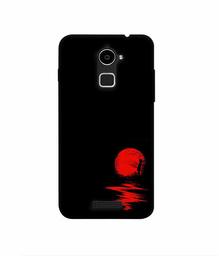 Amazon Brand - Solimo Designer Red Moon 3D Printed Hard Back Case Mobile Cover for Coolpad Note 3 Lite