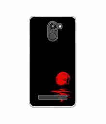 Amazon Brand - Solimo Designer Red Moon UV Printed Soft Back Case Mobile Cover for 10.or D