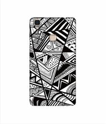 Amazon Brand - Solimo Designer Random Pattern 3D Printed Hard Back Case Mobile Cover for Vivo V3 Max