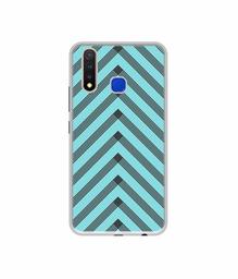 Amazon Brand - Solimo Designer Texture UV Printed Soft Back Case Mobile Cover for Vivo U20