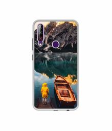 Amazon Brand - Solimo Designer Lake View UV Printed Soft Back Case Mobile Cover for LG W30 Pro