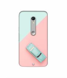 Amazon Brand - Solimo Designer Toy Car 3D Printed Hard Back Case Mobile Cover for Motorola Moto X Play