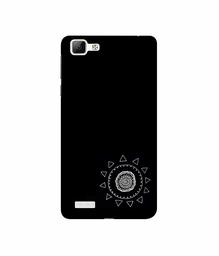 Amazon Brand - Solimo Designer Circle Pattern 3D Printed Hard Back Case Mobile Cover for Vivo V1